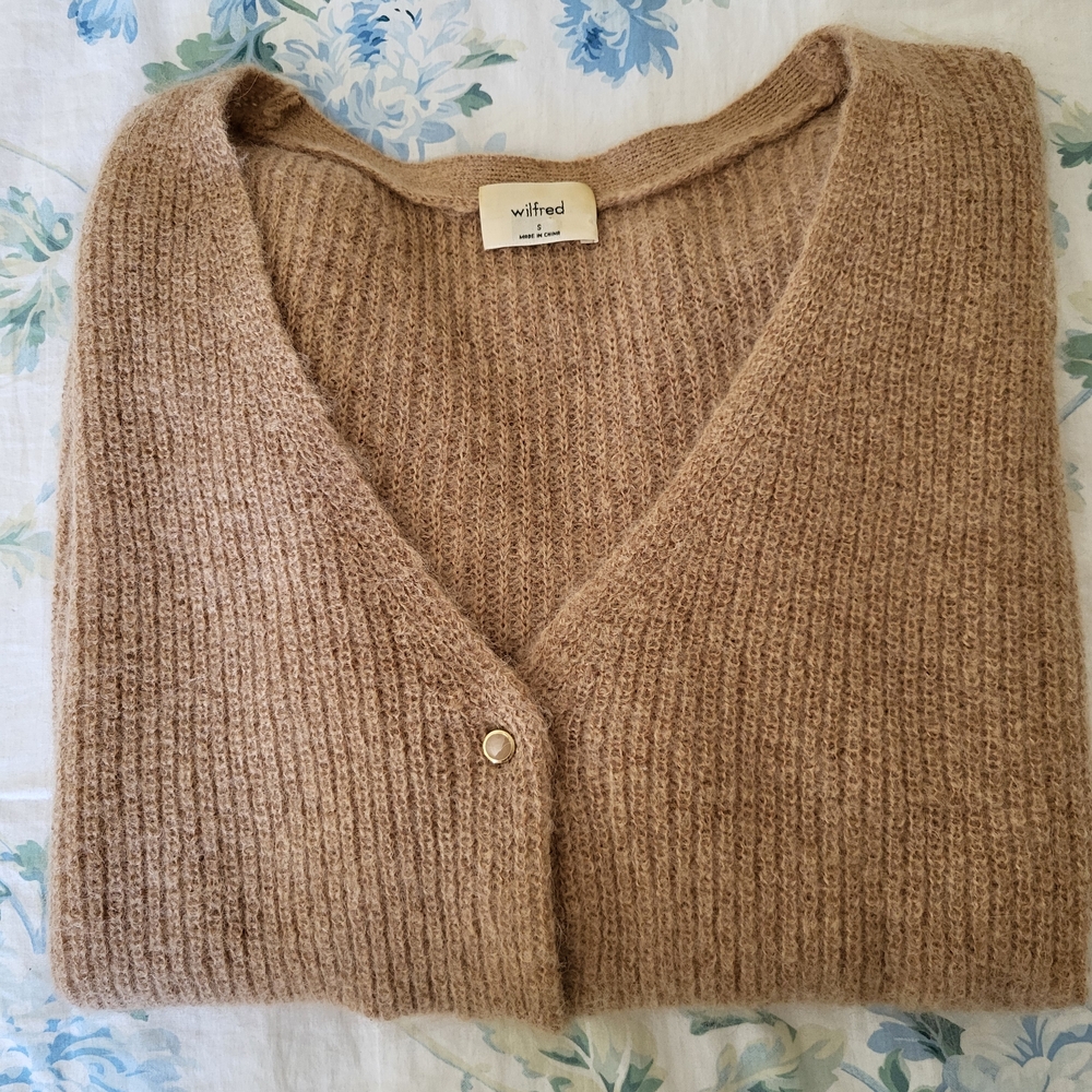 Wilfred Reversible Brown Cardigan